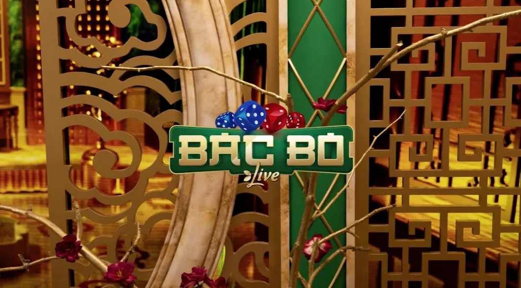 Momento da rolagem dos dados no Bac Bo Live